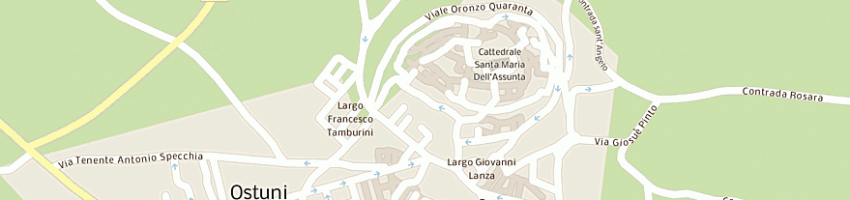 Mappa della impresa hotel ristorante rione antico  la terra  di santoro francesca e c sas a OSTUNI