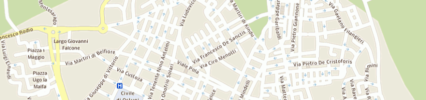 Mappa della impresa greco francesco a BRINDISI