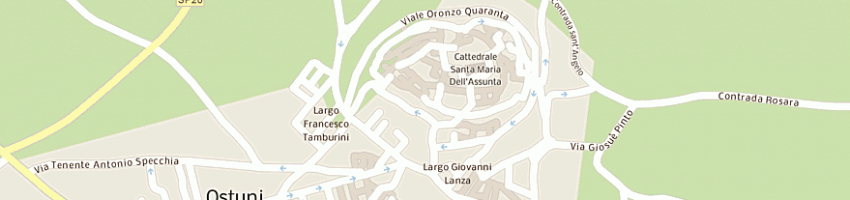 Mappa della impresa monastero delle benedettine a OSTUNI