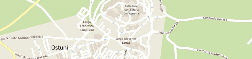 Mappa della impresa locanda dei sette peccati di perrini rosa e c sas a OSTUNI
