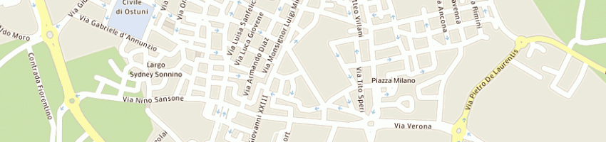 Mappa della impresa salvatore marco antonio a OSTUNI