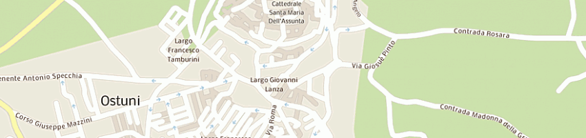 Mappa della impresa manie d'artista di moro a a OSTUNI