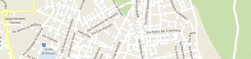 Mappa della impresa peccarisi giuseppe a OSTUNI