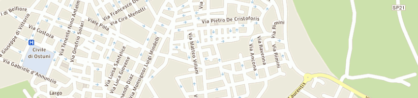 Mappa della impresa rollo domenico a BRINDISI