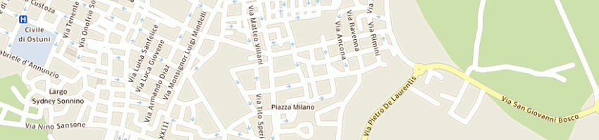 Mappa della impresa regione puglia a OSTUNI