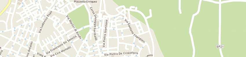 Mappa della impresa vertice di apruzzi s e c (sas) a OSTUNI