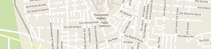 Mappa della impresa zecchino oronzo a FRANCAVILLA FONTANA