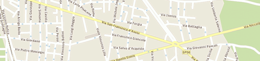 Mappa della impresa mobili flli bianco di leonardo e domenico societa' di fatto a FRANCAVILLA FONTANA
