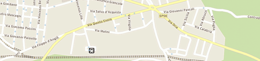 Mappa della impresa camiceria carucci srl a FRANCAVILLA FONTANA