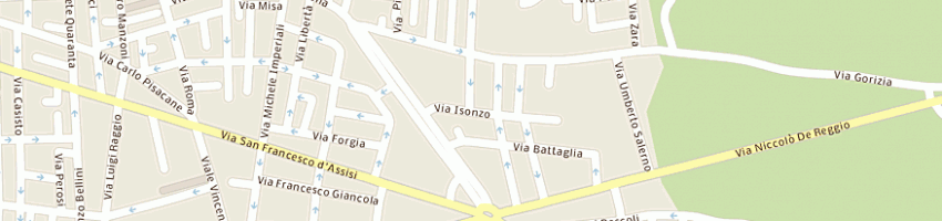 Mappa della impresa sportillo francesco a FRANCAVILLA FONTANA