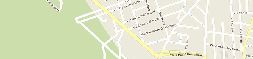 Mappa della impresa car ricambi di carruggio antonio a MANDURIA