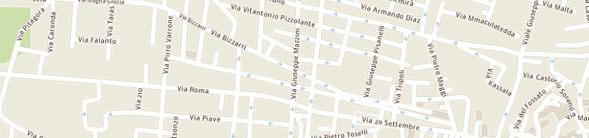 Mappa della impresa cm petroli srl a MANDURIA