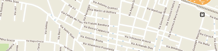 Mappa della impresa nisi giovanni a MANDURIA