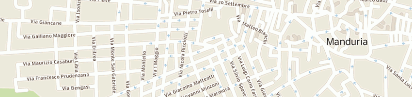 Mappa della impresa torrano luciana a MANDURIA