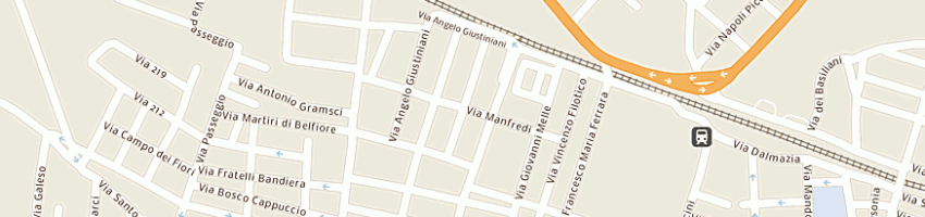 Mappa della impresa bisci cosimo a MANDURIA
