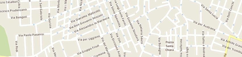Mappa della impresa fast flex di pisano giuseppe a MANDURIA