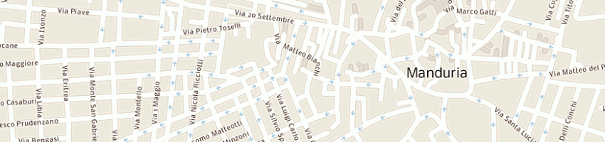Mappa della impresa comune di manduria a MANDURIA