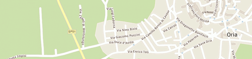 Mappa della impresa de gaetani vincenzo a ORIA
