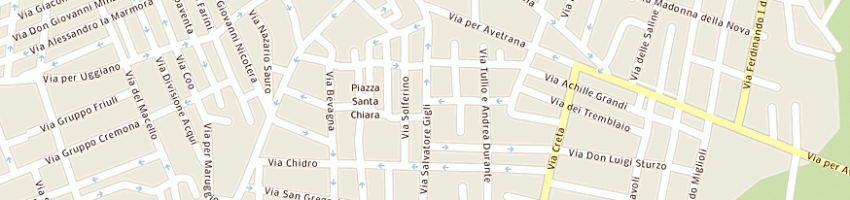 Mappa della impresa sammarco alba all'onesta' a MANDURIA