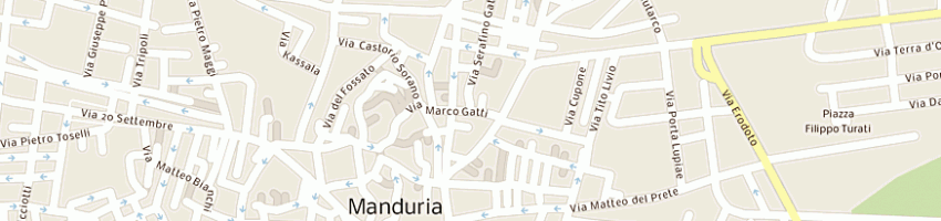 Mappa della impresa candeloro francesco a MANDURIA