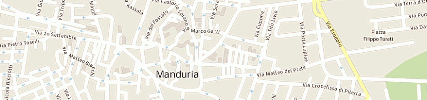 Mappa della impresa comune di manduria a MANDURIA