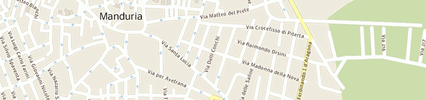 Mappa della impresa massafra valeria a MANDURIA