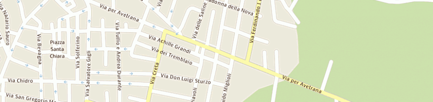 Mappa della impresa battista srl a TARANTO