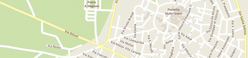 Mappa della impresa prodi porte di prodi vincenzo a CAROVIGNO
