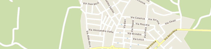 Mappa della impresa sbano giovanni a CAROVIGNO