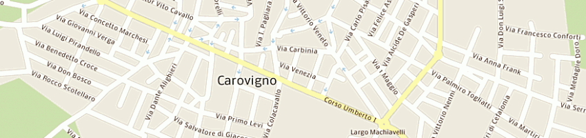 Mappa della impresa visaggio tobia a CAROVIGNO