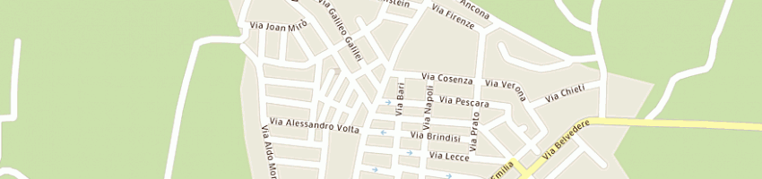 Mappa della impresa santoro vito a CAROVIGNO