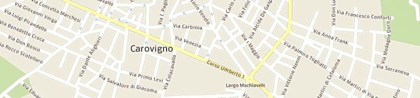Mappa della impresa agrifarm di tagliente giancarlo a CAROVIGNO