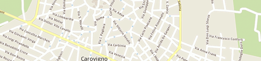 Mappa della impresa d'agnano erminia a CAROVIGNO