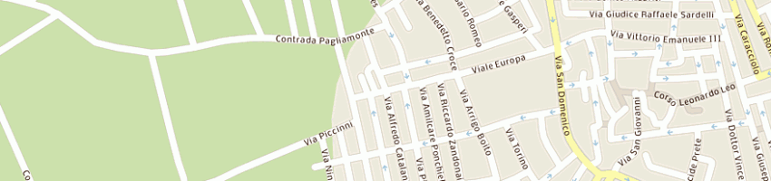 Mappa della impresa cres di d'angelo angela a SAN VITO DEI NORMANNI