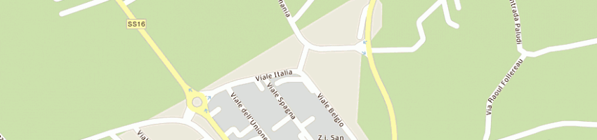 Mappa della impresa crvi sas di ruggiero giuseppe e c a SAN VITO DEI NORMANNI