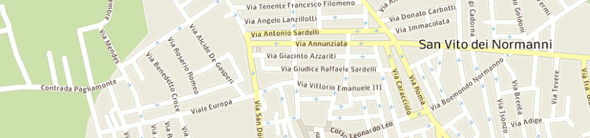 Mappa della impresa errico drangelo e ruggiero drmdolores a SAN VITO DEI NORMANNI