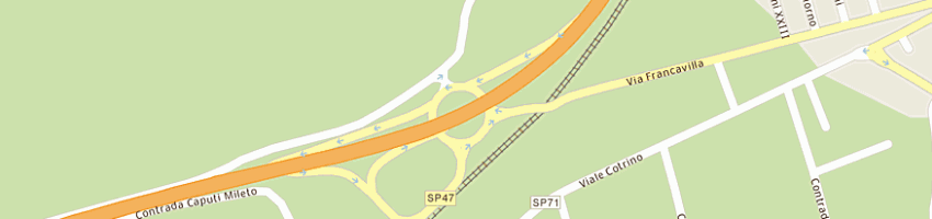 Mappa della impresa cellino angelo a LATIANO