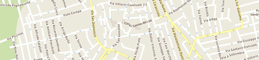 Mappa della impresa autoscuola moderna snc di emiliano e antonia marraffa a SAN VITO DEI NORMANNI