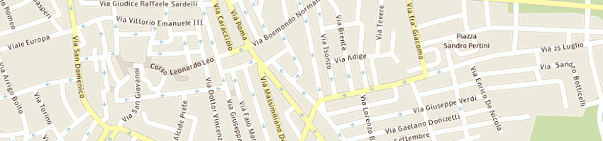 Mappa della impresa colucci srl a SAN VITO DEI NORMANNI