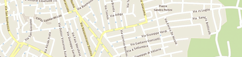 Mappa della impresa rubino anna maria a SAN VITO DEI NORMANNI