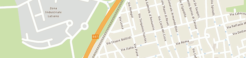 Mappa della impresa erika srl a LATIANO