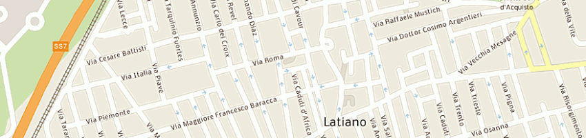 Mappa della impresa macri' donato a LATIANO