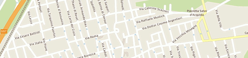 Mappa della impresa zizzi vincenzo a LATIANO