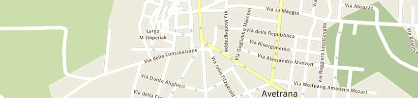 Mappa della impresa erg petroli di melinossa franco a AVETRANA