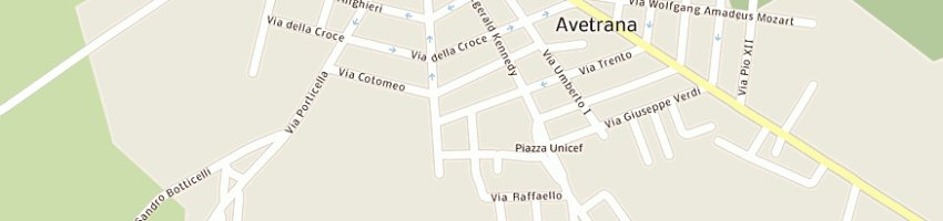 Mappa della impresa nigro tommaso a AVETRANA