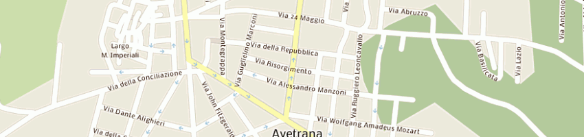 Mappa della impresa mero vito antonio a AVETRANA
