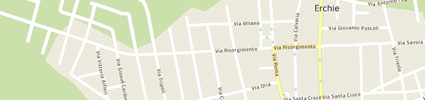 Mappa della impresa scuole elementari direzione didattica a ERCHIE