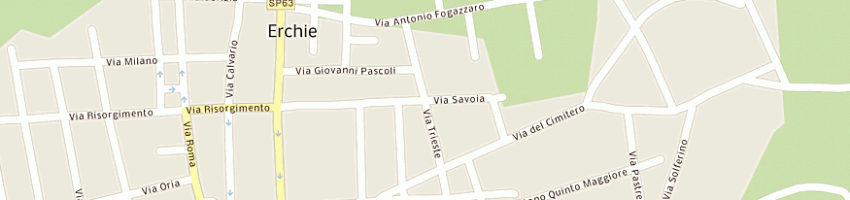 Mappa della impresa delle grottaglie raffaele sdf a ERCHIE