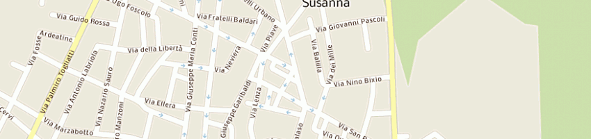 Mappa della impresa scuola guida rini a TORRE SANTA SUSANNA