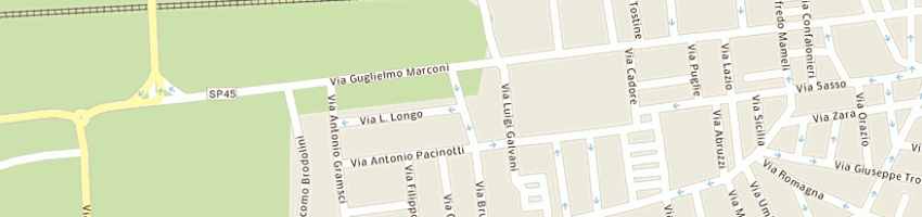 Mappa della impresa vitale di vitale giuseppe e c sas a MESAGNE